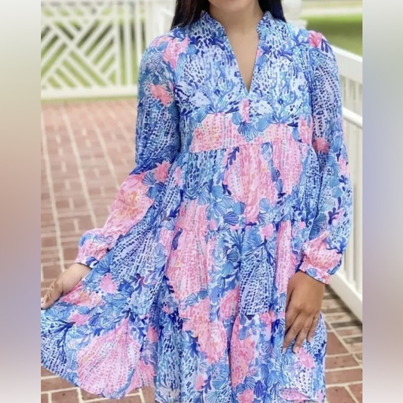 Lilly Pulitzer SANITA DRESS SWAY WITH ME - Picture 3 of 9